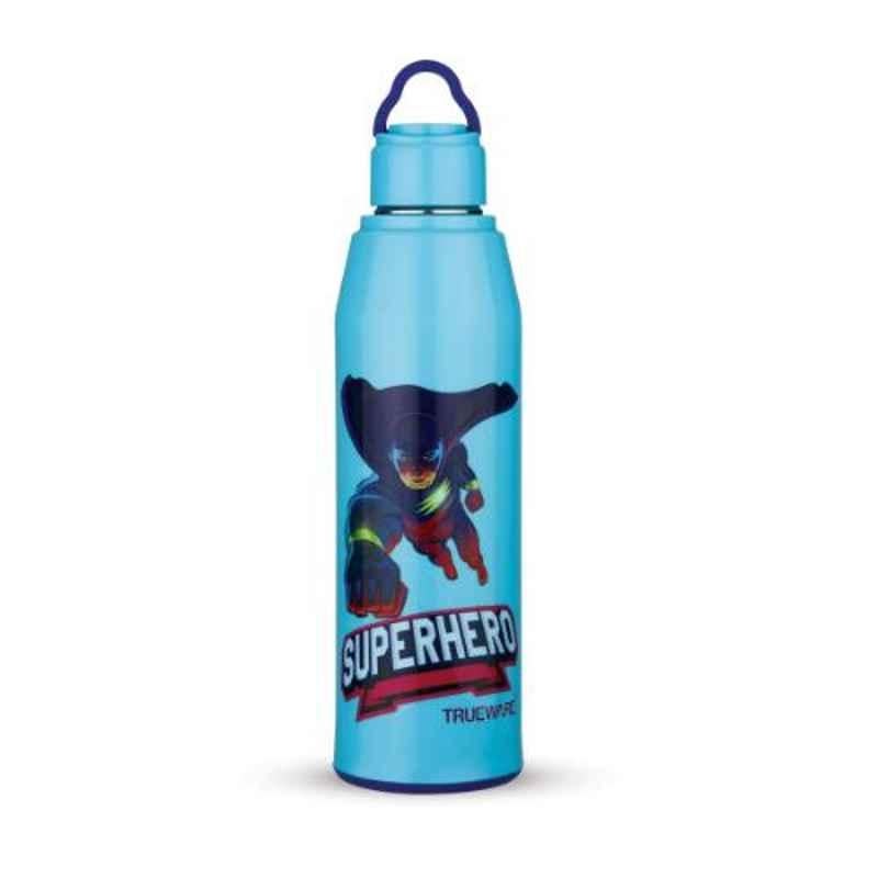 Trueware Zapp 700ml Blue Superhero Flying Water Bottle