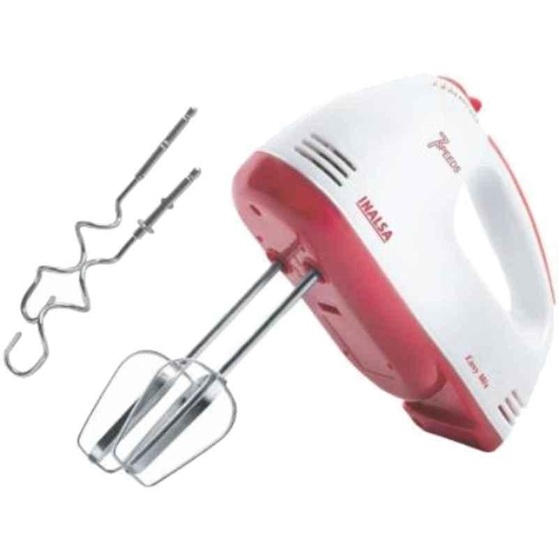 Inalsa Easy Mix 250W Red & White Hand Blender