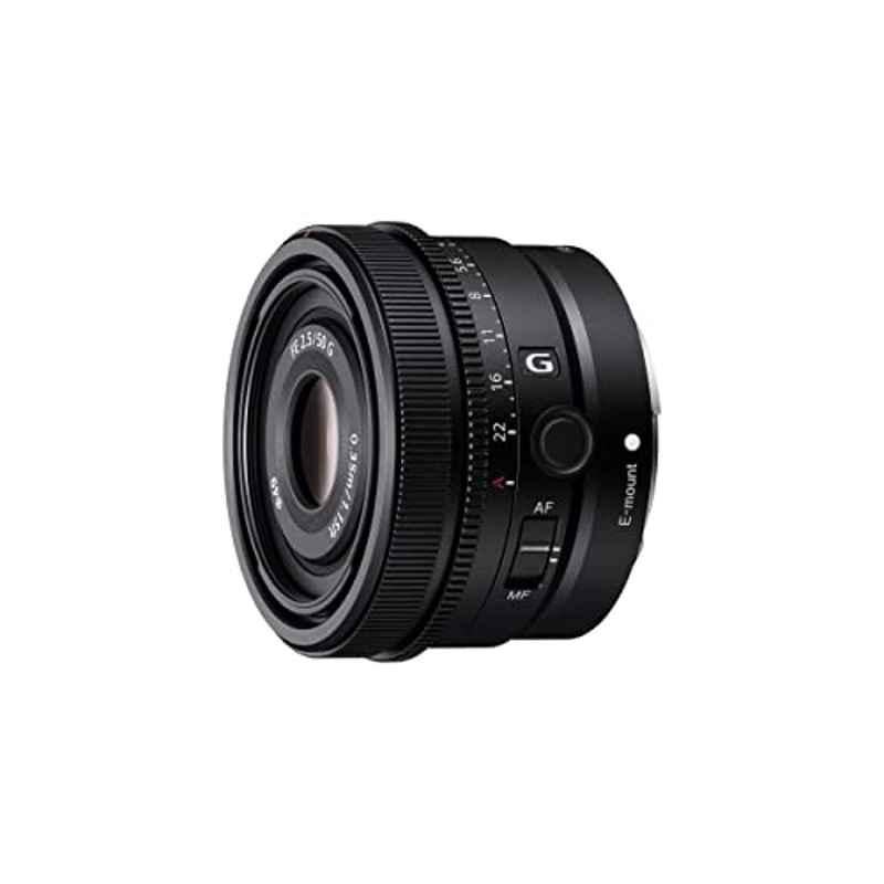 Sony SEL50F25G 50mm F2.5 Full-Frame E Mount Standard Prime Camera Lens with High Resolution & Ultra Compact, SEL50F25G/C SYX