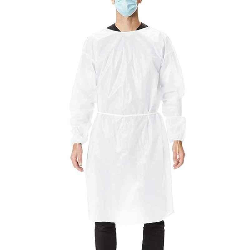 Generic 50 GSM White Isolation Gown