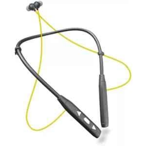 Hitage Yellow In the Ear Wireless Bluetooth Neckband with Mic, NBT-9541