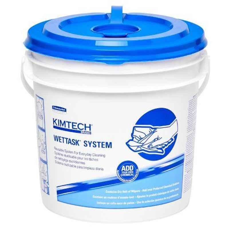Kimtech Wettask Hydroknit Sanitising Wipes System, 6001
