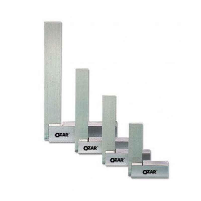 Ozar 4 Pcs 100, 150, 225 & 300mm Steel Square Set, ASS-5534
