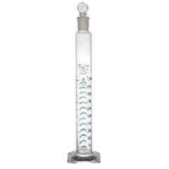 Glassco 100ml Blue Printing Boro 3.3 Glass Mixing Cylinder, 142.576.04 (Pack of 5)