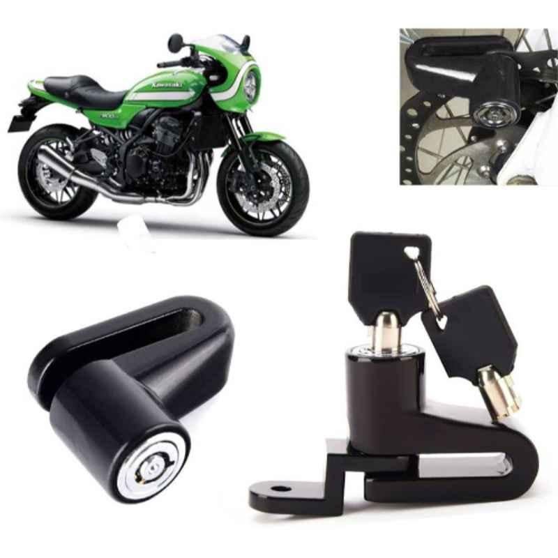 Auto Pearl Steel Heavy Duty Anti Theft Disc Brake Lock for Z900 RS Cafe Racer BS6, Lock_439