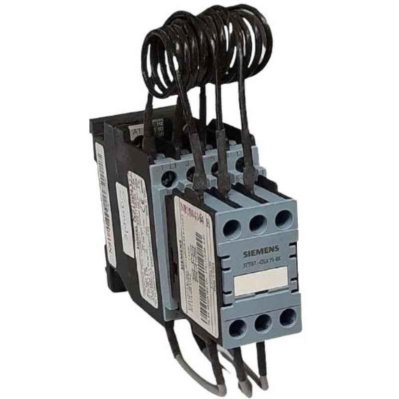 Siemens 110V 7kVAR Capacitor Duty Contactor, 3TS11100AF058K