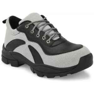 Ozarro Fabric Steel Toe Grey Safety Shoes, S4419, Size: 11