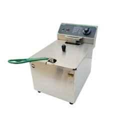 Adorma 10 Litre 1800W Stainless Steel Single Tank Commercial Electric Deep Fryer with 1 Year Warranty, DF10L