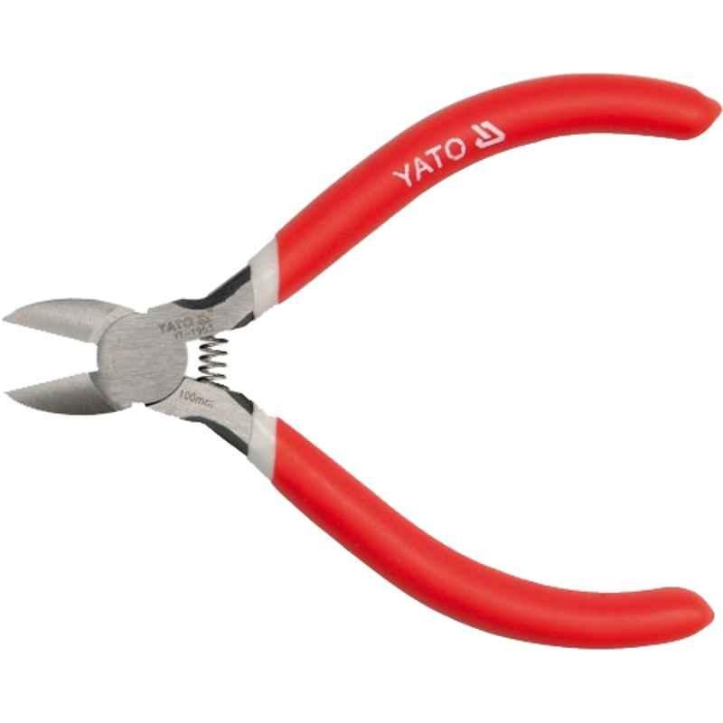Yato 100mm CrV Side Cutting Pliers for Cables, YT-1953