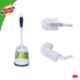 Scotch-Brite 44.5x19x13cm Nylon White & Blue Premium Toilet Brush with Holder