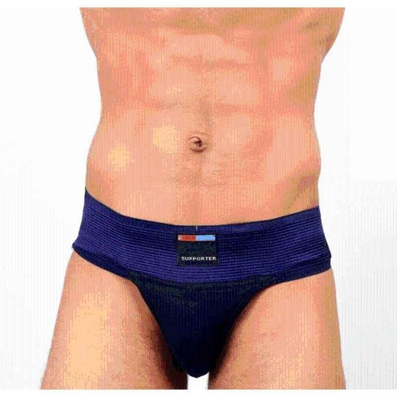 Matrica Black Athletic Protective Brief Supporter for Men, Size: XXL