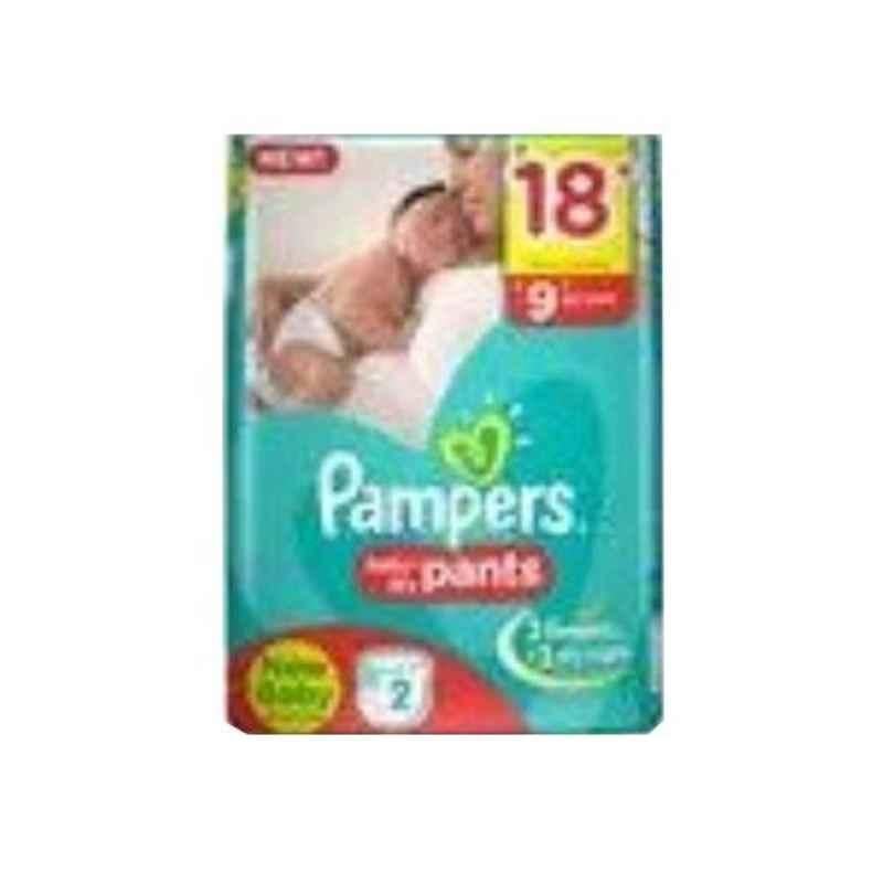 Pampers 10 Pcs Small New Born Baby Pant Style Diaper (Pack of 15)
