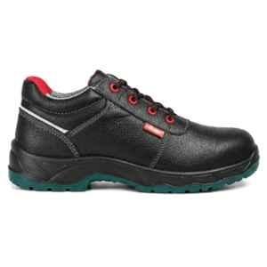 Paragon Dual Density PU Sole Non-Metallic Toe Cap Leather Electrical Safety Shoes with 21kV Electrical Insulation Tested, PUEL0753GP, Size: 8