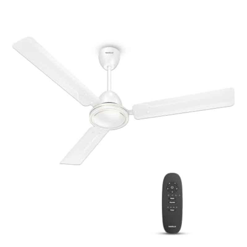 Havells Ambrose DX 30W 380rpm White 5 Star BLDC Ceiling Fan, Sweep: 1200 mm