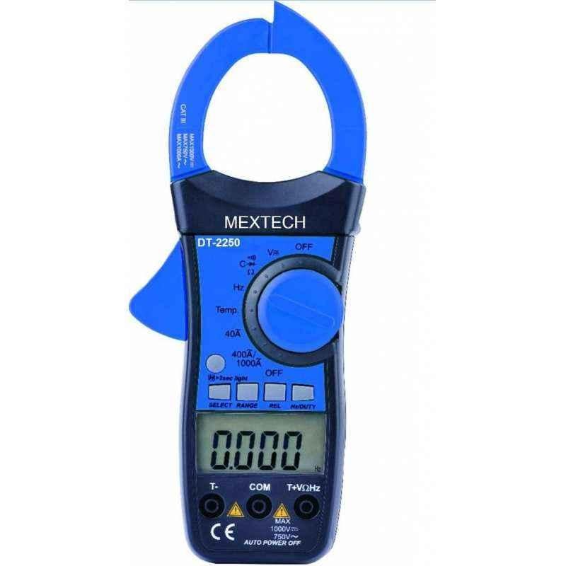 Mextech DT-2250 Digital Display AC Clamp Meter