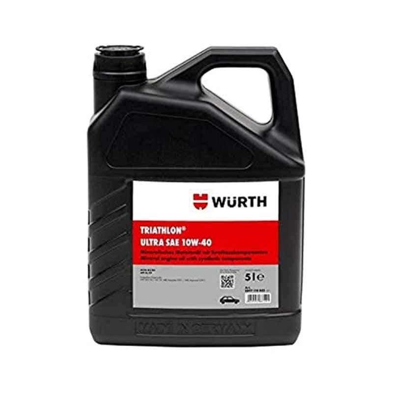 Wurth Triathlon Ultra SAE 10W-40 Engine Oil, 5 L