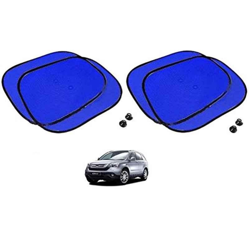 Kozdiko 4 Pcs Blue Chipkoo Car Window Sunshade Curtain Set for Honda CR-V, koz_82821