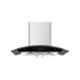 Kaff Stella DHC 90 SS 90cm 1180Nmᶾ/h Filter-Less+Dry Heat Auto Clean Technology Black Chimney