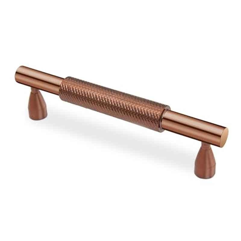 Plantex 96mm Stainless Steel Rose Gold PVD Rose Gold Finish Pull Cabinet Handle for Home & Office, APS-DTC-3910-RG-96MM