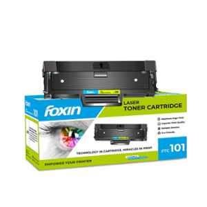Foxin Black Laser Toner Cartridge, FTC-101