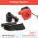 Jakmister 900W 18000rpm 3 in 1 Dust Cleaner Air Blower Machine