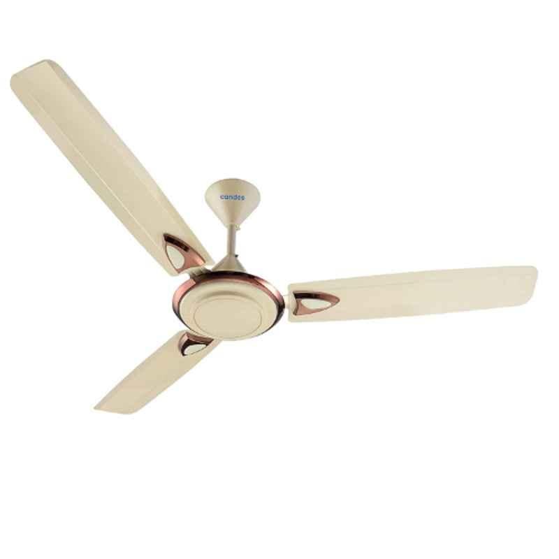 Candes Breeza 400rpm Ivory Anti Dust Ceiling Fan, Sweep: 1200 mm