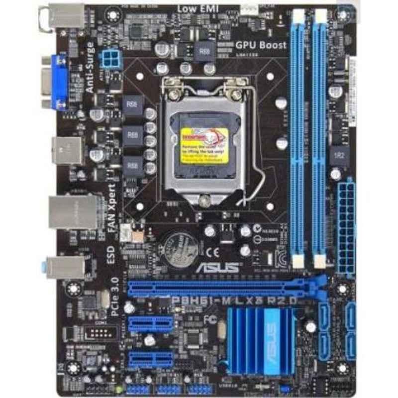 Asus H61 DDR3 Motherboard with Intel Core i3 2100 2nd Generation Processor Combo