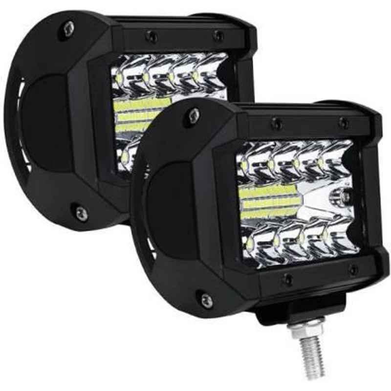 JBRIDERZ Car Cob Drl Fog Lamp 2 Pcs Set For Mahindra Maxximo Plus 0.9L Cng