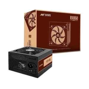 Ant Esports RX650 650W Black 80 Plus Bronze Gaming Power Supply with 120mm Silent Fan