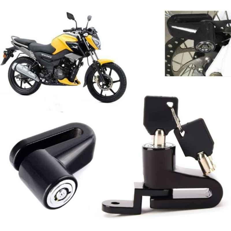 Auto Pearl Steel Heavy Duty Anti Theft Disc Brake Lock for Raider, Lock_684