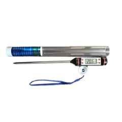 ELECOPTO Digital Thermometer with Stainless Steel Rode