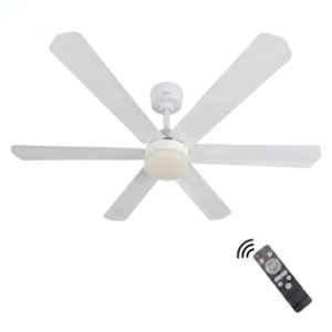 Xuga Zephyr F1F 32W 5 Star 320rpm Copper Motor White BLDC 6 Blade Ceiling Fan with Remote & 5 Years Warranty, Sweep: 1200 mm