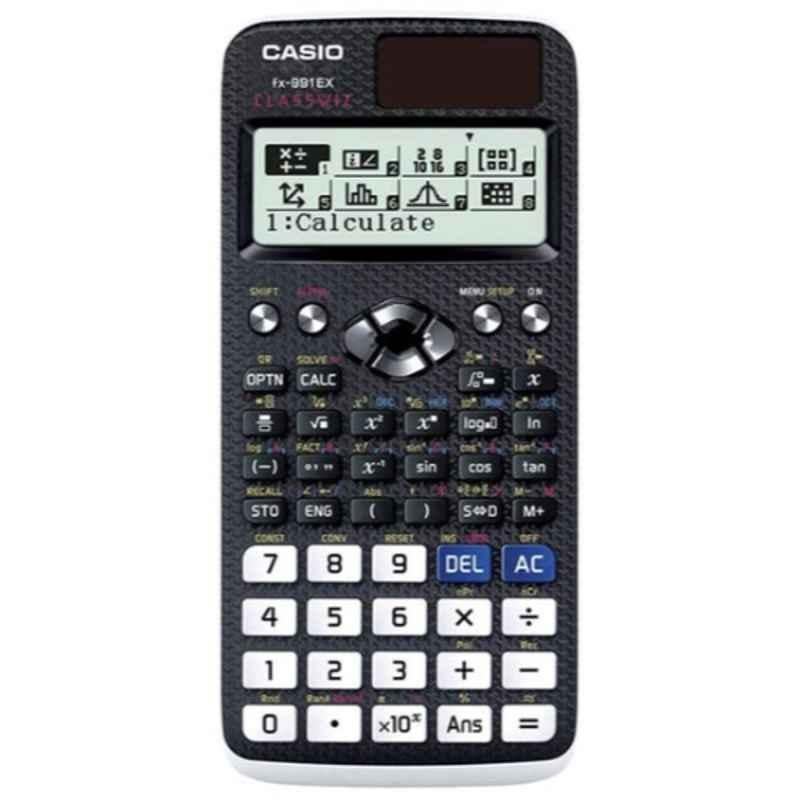 Casio FX-991EX Plastic Black Engineering & Scientific Calculator