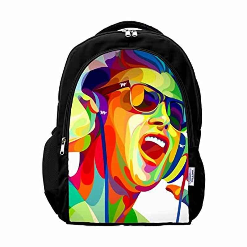 Buy My Fav Polyester Printed Laptop Backpack, MFB0072 Online At Best