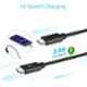 Portronics Konnect Core C 3A 1m Black Type C to Type C Cable, POR 1088