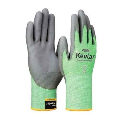 Black DuPont Kevlar Essential Cool 440 PU gloves, Size: 8,9 at Rs 175/pair  in Delhi