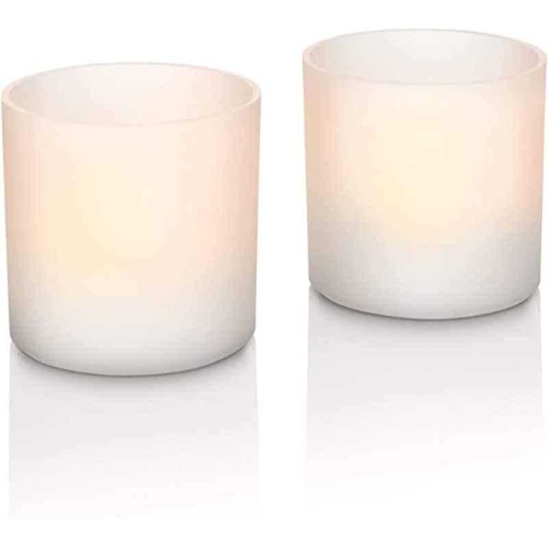 Philips Plastic White LED Candle, TEALIGHTWH