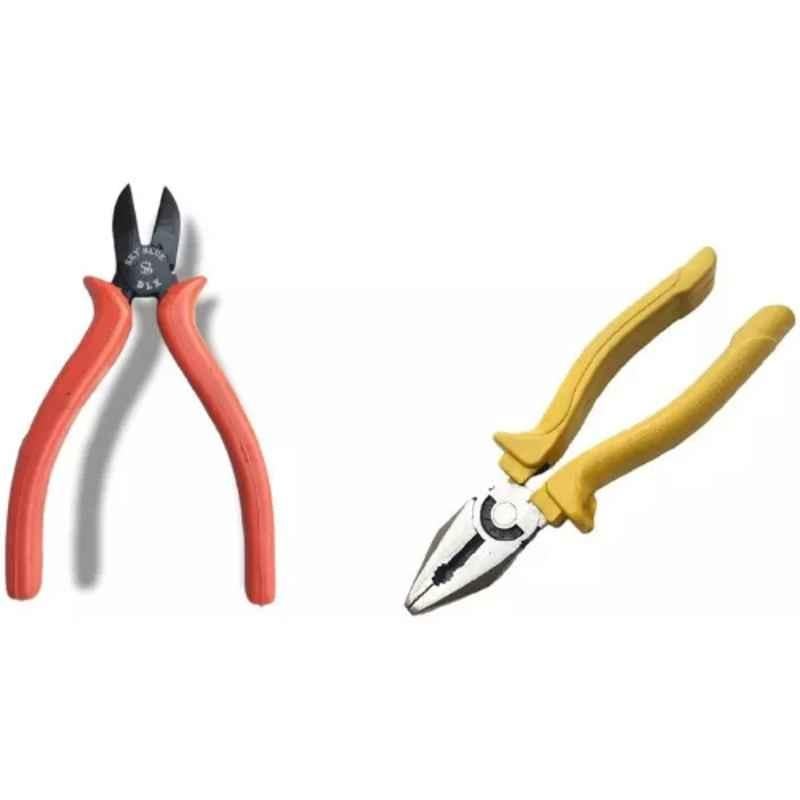 Sky Blue 2 Pcs 7.8 inch Groove Plier Combo, SBE_PLIER_COMBO_MOD_00635