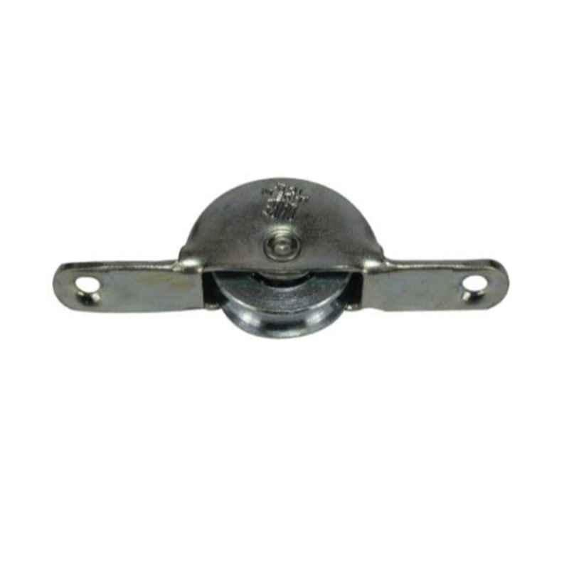 Robustline 1 inch Steel Sliding Door Wheel Replacement with Gru (Pack of 4)