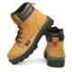 JCB Trekker Brown Steel Toe Work Safety Shoes, Size: 10