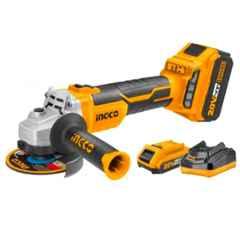Ingco 100mm 20V Li-ion Cordless Angle Grinder, CAGLI2010082