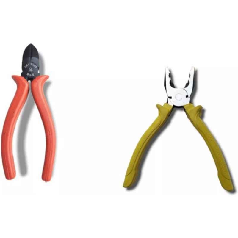 Sky Blue 2 Pcs 7.8 inch Lineman Plier Combo, SBE_PLIER_0585