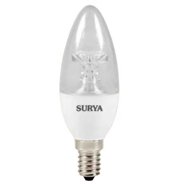 Surya 5W 525lm E14 LED Candle Lamp
