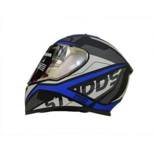 bike helmet studds Ninja Pastel Plain SUS_NPPFFH_BLKL Full Face (Black, L) Car & Motorbike Studds Raider ISI Certified Full