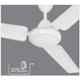 Polycab Viva 75W 400rpm White Ceiling Fan, FCESEST004M, Sweep: 1200 mm