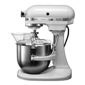 Kitchenaid White 10 Speed 5 QT Bowl Lift Stand Mixer, 5KPM5BWH