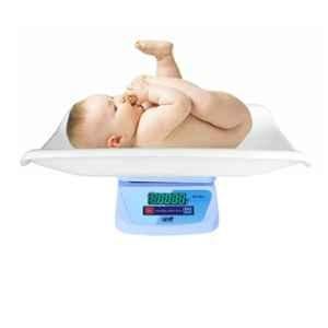 Acu-Check 30kg Plastic White & Blue Digital Baby Weighing Scale